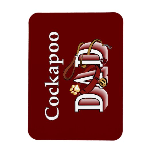 Cockapoo DAD Magneet (Verticaal)