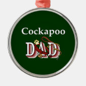 Cockapoo DAD Metalen Ornament (Voorkant)