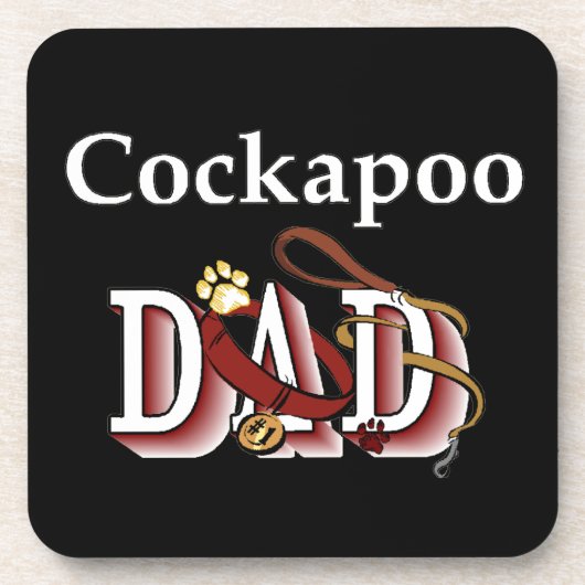 Cockapoo DAD Onderzetter (Voorkant)