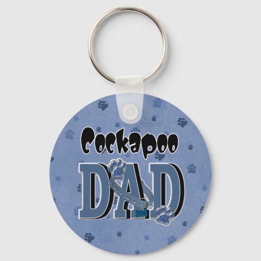 Cockapoo DAD Sleutelhanger (Voorkant)