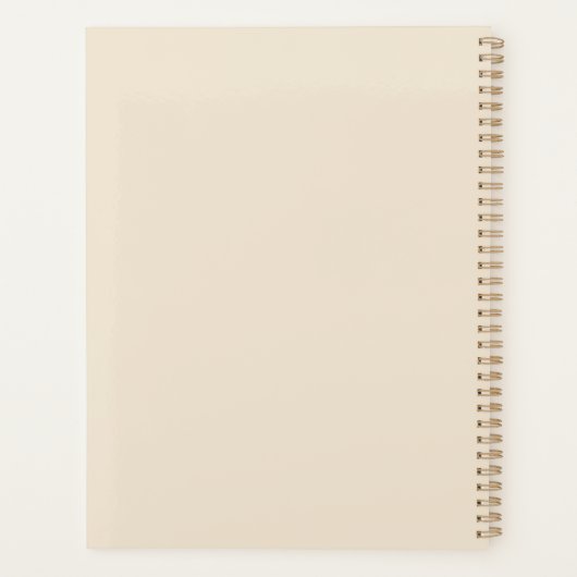 Cockapoo Dagelijkse Planner (Achterkant)