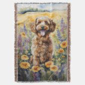 Cockapoo Deken (Voorkant Verticaal)