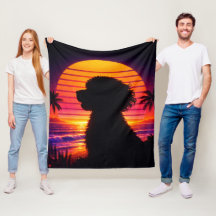Cockapoo dekens- Retro Cockapoo Hond Liefhebber Ca