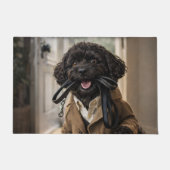 Cockapoo deurmat hondliefhebber welkom mat (Voorkant)