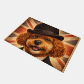 Cockapoo deurmat hondliefhebber welkomstmat (Schuin)