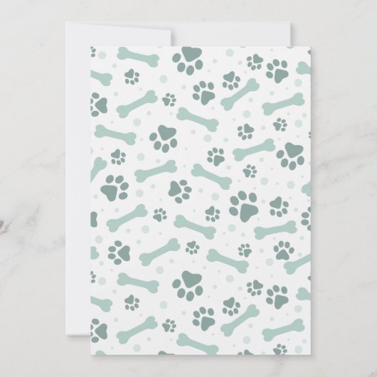 Cockapoo Dog Adoptie, Gotcha Dag Kaart (Achterkant)