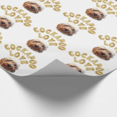 Cockapoo Dog Cadeaupapier (Hoek)
