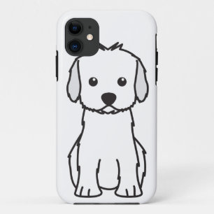 Cockapoo Dog Cartoon Case-Mate iPhone Case