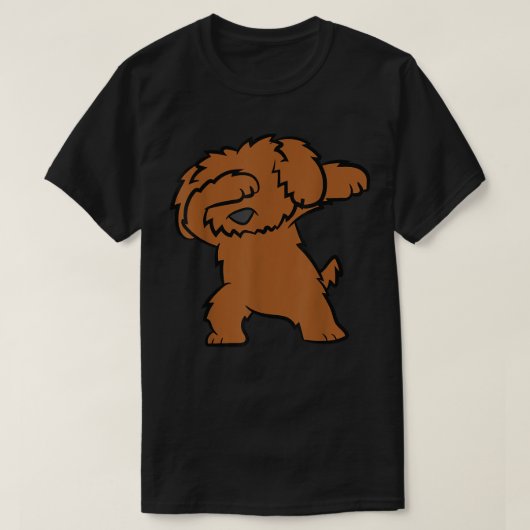 Cockapoo Dog Dabbing Cute Dabbing Cockapoo T-shirt (Design voorkant)