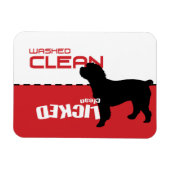 Cockapoo Dog Dishwasher Magnet - Gemateerd Schoon Magneet (Horizontaal)