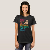 Cockapoo Dog Eigenaar Beer Cockapoo T-shirt (Voorkant volledig)