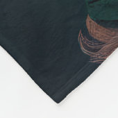 Cockapoo Dog in St. Patrick's Day Dress Fleece Deken (Hoek)