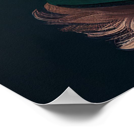 Cockapoo Dog in St. Patrick's Day Dress Poster (Hoek)