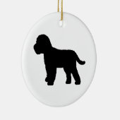 Cockapoo Dog Keramisch Ornament (Rechts)
