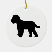 Cockapoo Dog Keramisch Ornament (Voorkant)