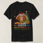 Cockapoo Dog Lover Funny Happy Cockapoo HelloThank T-shirt (Design voorkant)
