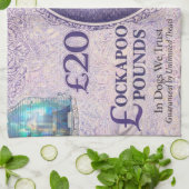 Cockapoo Dog Lover Gift Theedoek (Gevouwen)