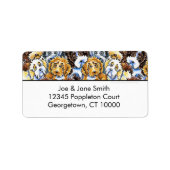 Cockapoo Dog Pack White Etiket (Voorkant)