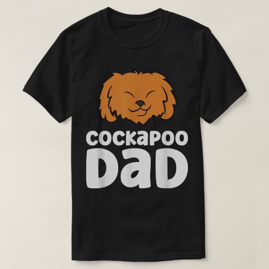Cockapoo Dog Papa Cockapoo Dad  T-shirt (Design voorkant)