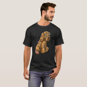 Cockapoo Dog Spoodle Gevulde Dierlijke Ontwerp T-shirt (Voorkant volledig)