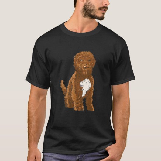 Cockapoo Dog T-shirt (Voorkant)