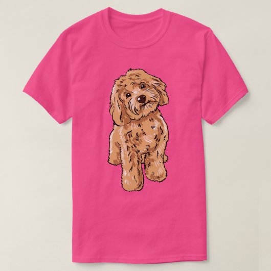 Cockapoo Dog T-shirt (Design voorkant)