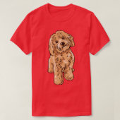 Cockapoo Dog T-shirt (Design voorkant)