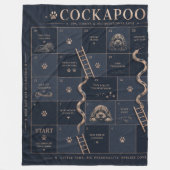Cockapoo-eigenaar-deken Fleece Deken (Voorkant)