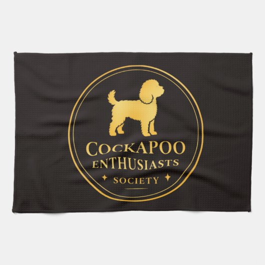 Cockapoo-enthousiastengenootschap  theedoek (Horizontaal)