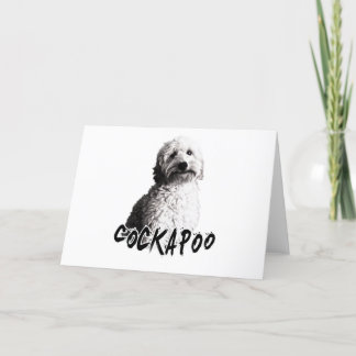 Cockapoo Feestdagen Kaart