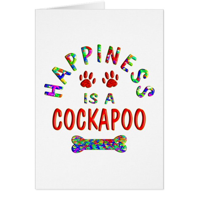 Cockapoo Geluk (Voorkant)