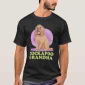 Cockapoo Grandma Spoodle Dog Owner Cockapoo T-shirt (Voorkant)