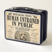 Cockapoo Grappige Krant Lunchbox Hondeneigenaar Ca (Achterkant)