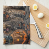 Cockapoo Halloween Spooky Theedoek (Quarter Fold)