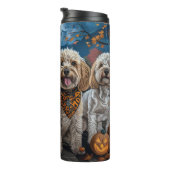 Cockapoo Halloween Spooky Thermosbeker (Geroteerd rechts)
