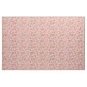 cockapoo hond  floralen roze stof (Fat Quarter)