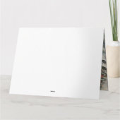 Cockapoo Hond in Sneeuw Kerstmis Kaart (Achterkant)