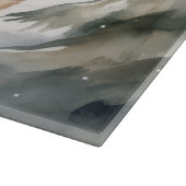 Cockapoo Hond in Sneeuw Kerstmis Snijplank (Hoek)