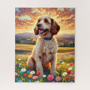 Cockapoo hond legpuzzel
