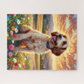 Cockapoo hond legpuzzel (Horizontaal)