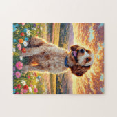 Cockapoo hond legpuzzel (Horizontaal)