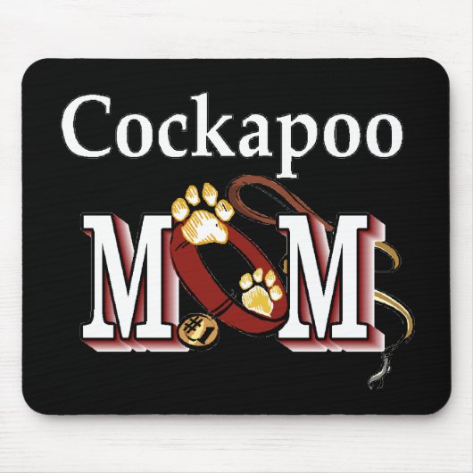 Cockapoo-hond Moeder Cadeaus Muismat (Voorkant)