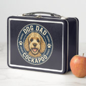 Cockapoo hond papa lunchbox (In situ)