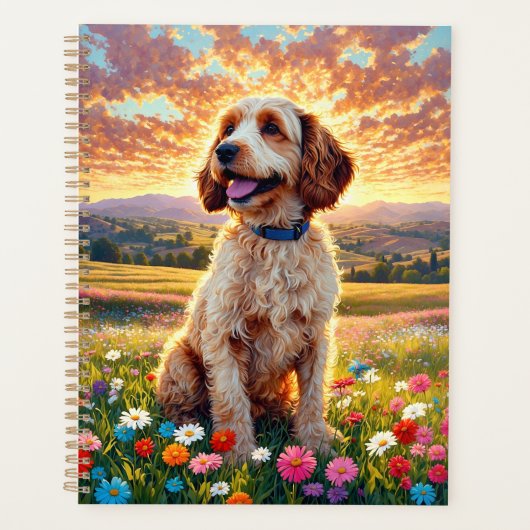 Cockapoo hond planner (Voorkant)