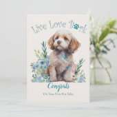 Cockapoo hondenadoptie, Gotcha-dag Kaart (Staand voorkant)