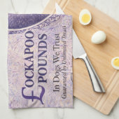 Cockapoo-hondenliefhebber cadeau theedoek (Quarter Fold)