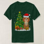 Cockapoo Hondenliefhebber Xmas Santa Cockapoo Chri T-shirt (Design voorkant)