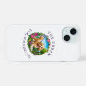 Cockapoo-hondenuitlater Aangepaste logo iPhone-hoe iPhone 15 Case (Achterkant horizontaal)