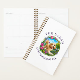 Cockapoo Hondenuitlater Aangepaste Planner Agenda