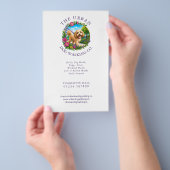 Cockapoo-hondenuitlater Aangepaste Promotie Flyer (Hand)